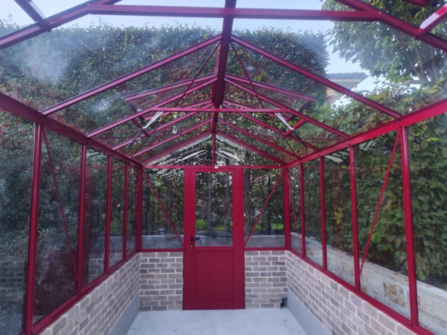 Montáže skleníkov