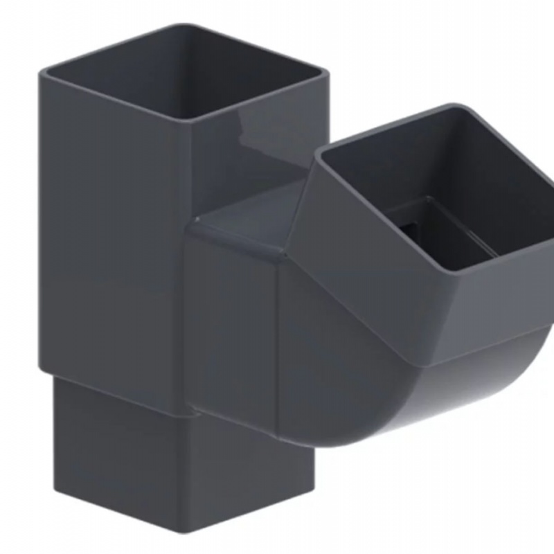 Gutta GuttaKROP svodová odbočka 80 x 80,2 x 200 mm antracit