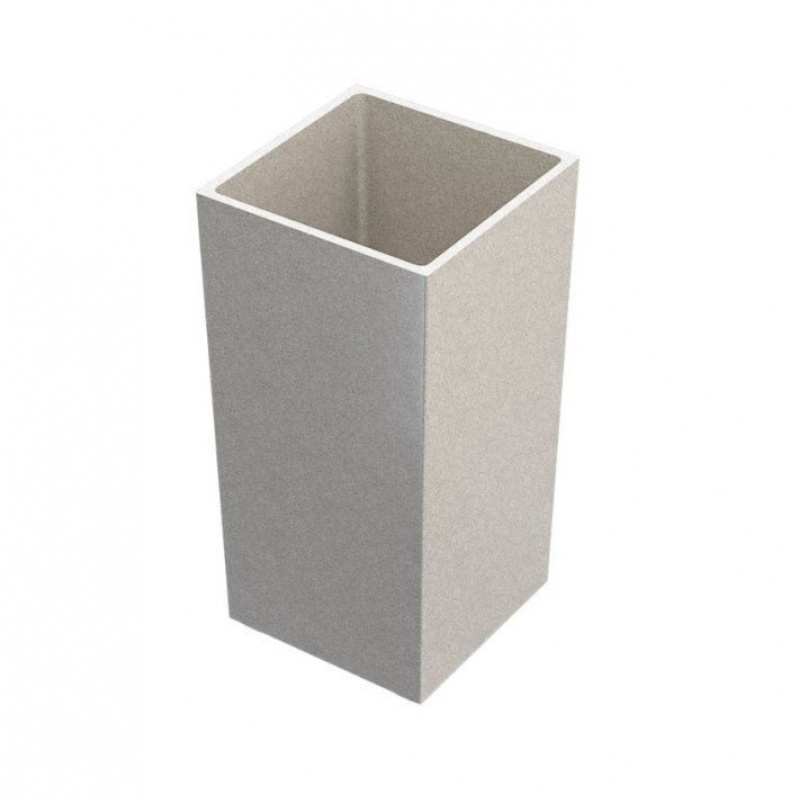 Granisil granitový květináč KUBI vysoký 60 cm čtvercový