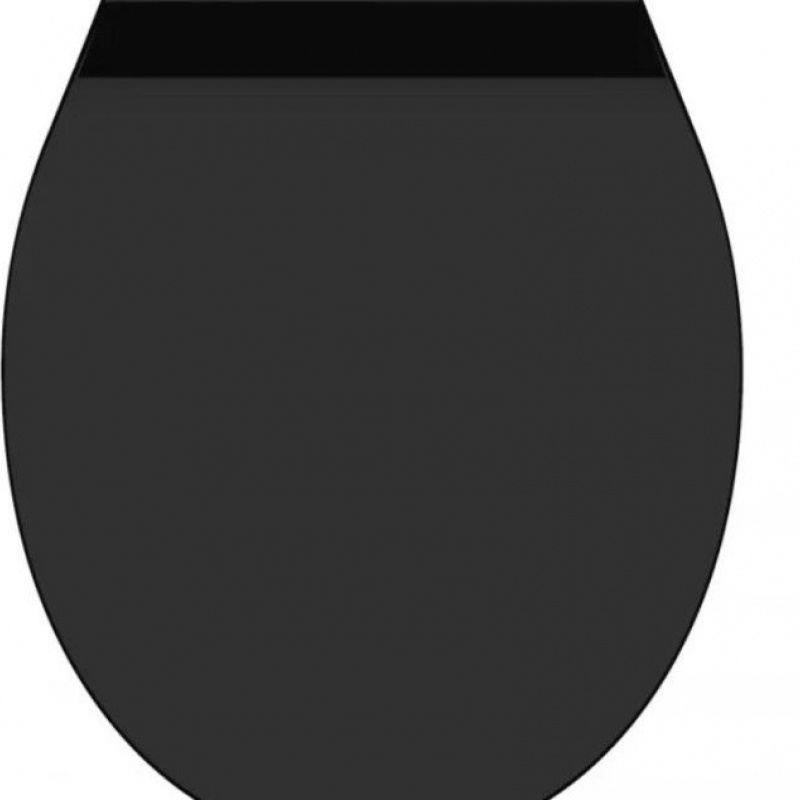 Schütte SLIM BLACK| Duroplast, Soft Close