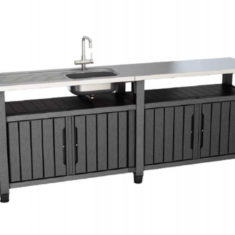 Keter Grilovací stolek UNITY CHEF 415L grafit