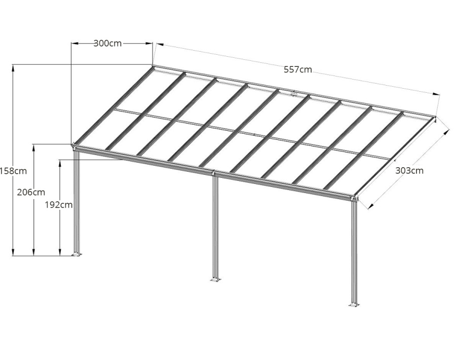 Pergola Gutta BW