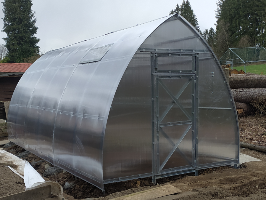 Üvegház összeszerelés