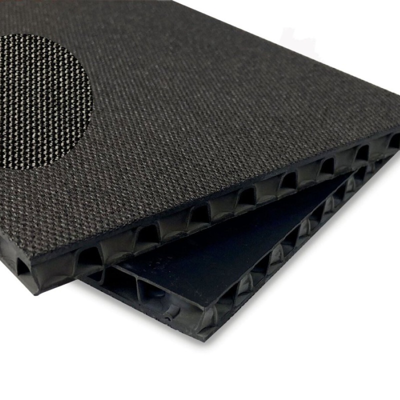 Con-pearl PP bublinkový černý 11,1 mm s textilií 1850 x 3400 mm