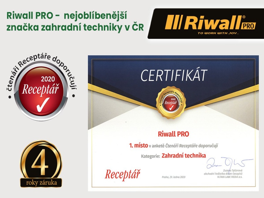 Drtič dřeva Riwall PRO RES 3044