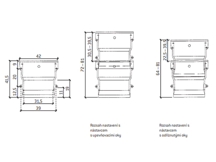 Větrací šachta Scobax Standart