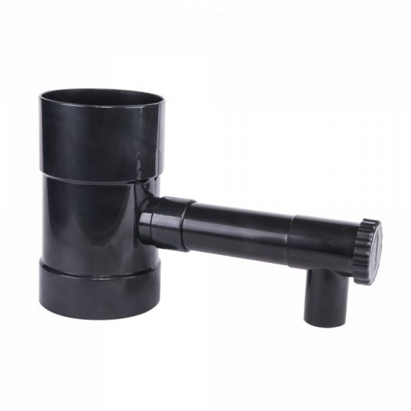 VespaGarden Sběrač děšťové vody s ventilem 100mm BRADAS IBCLZ1-100-DGY