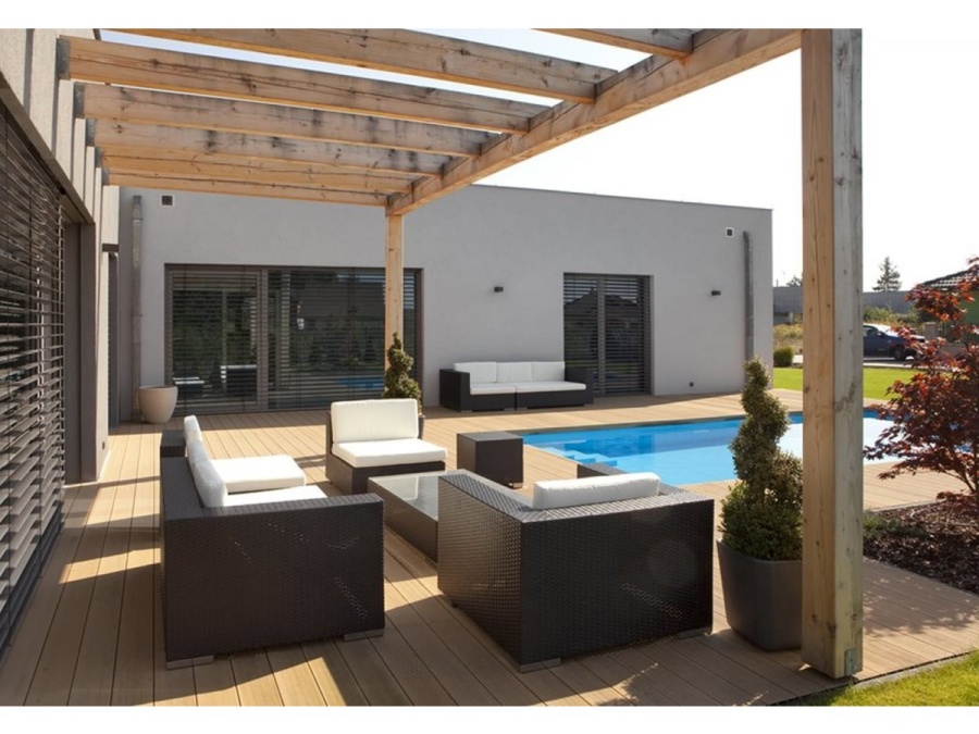 Dřevoplastové terasové prkno Deceuninck Twinson Terrace