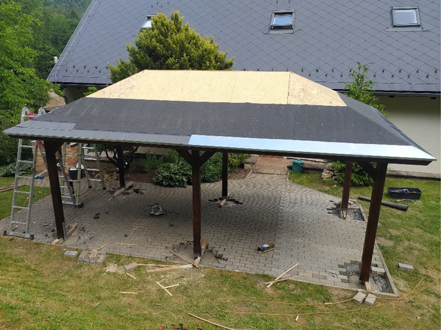 Montáže pergol, zimních zahrad a stříšek