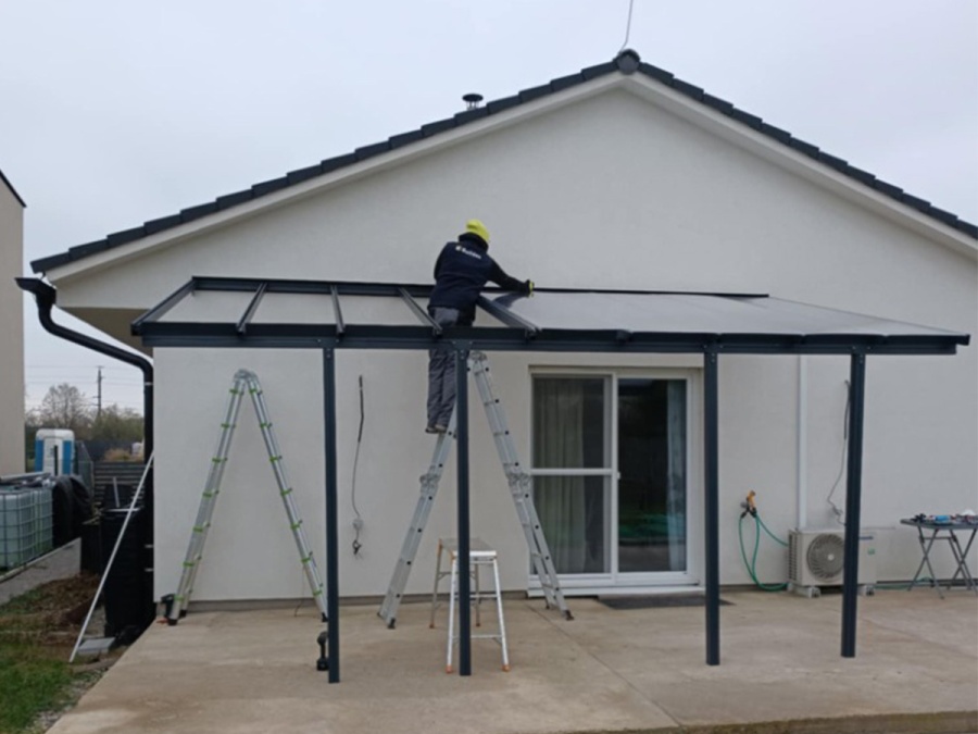 Montáže pergol, zimních zahrad a stříšek