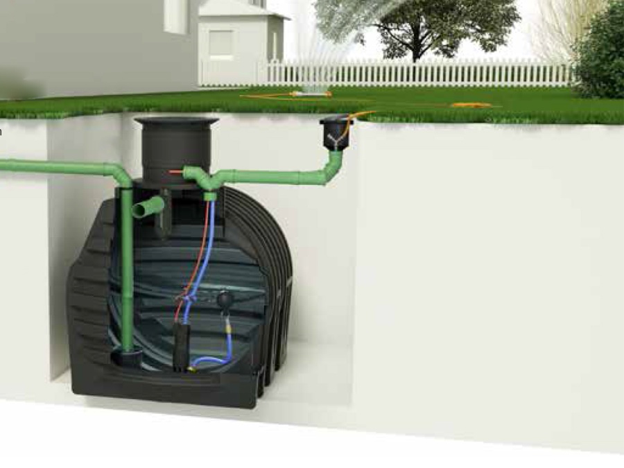 Nádrž na dešťovou vodu ACO Cistern Garden Plus 3300l