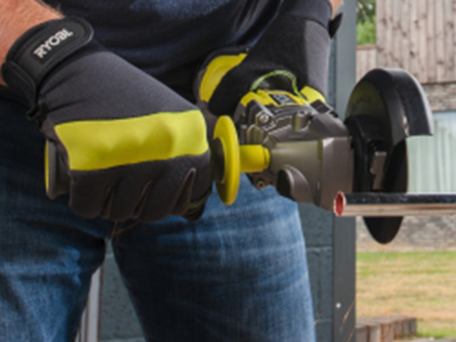 Úhlová bruska Ryobi R18AG7-140S