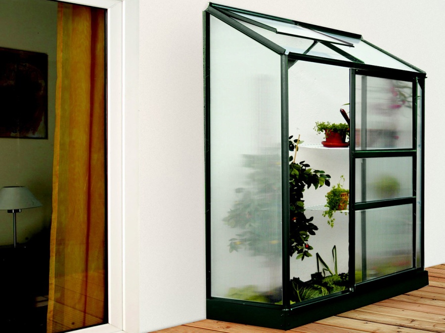 Skleník k stene Vitavia Ida