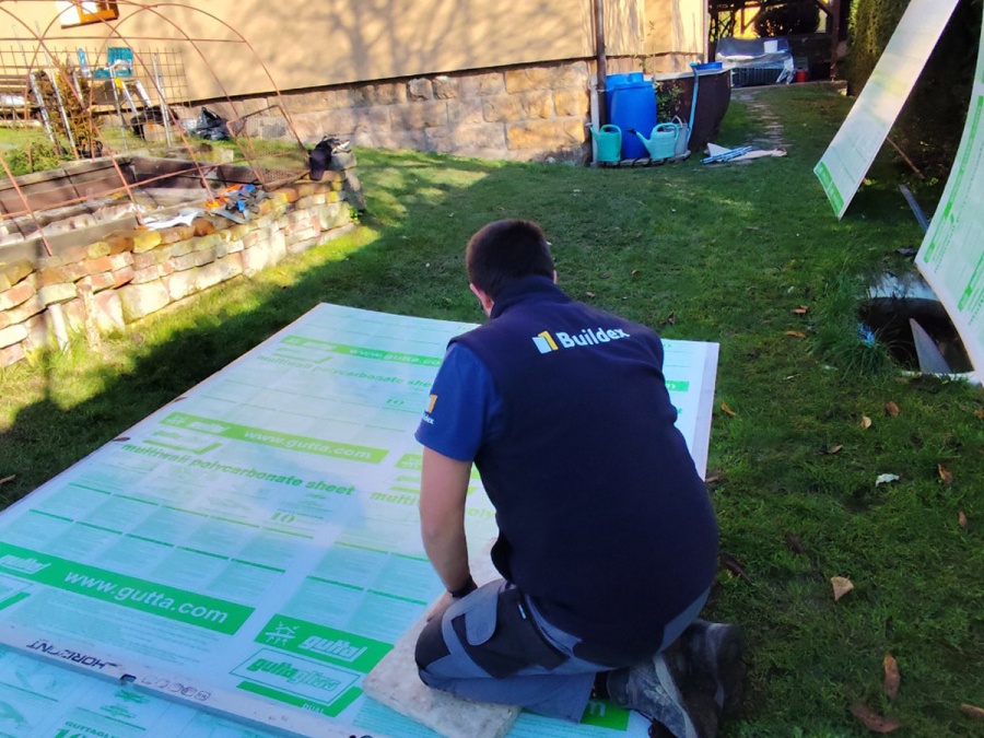 Montáže skleníkov