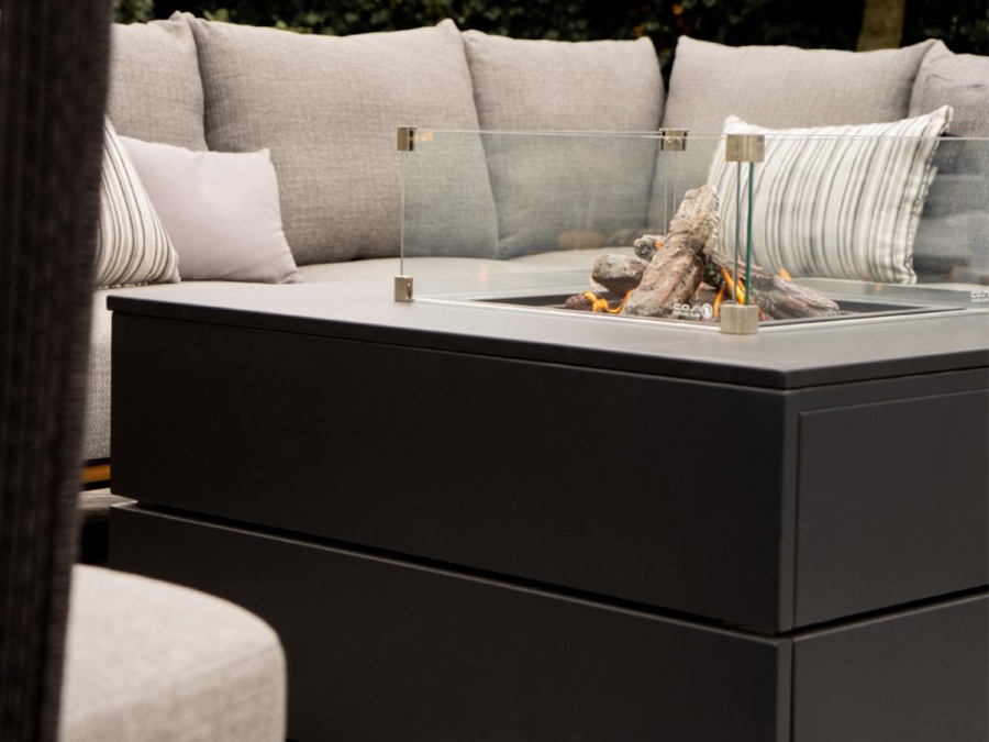 Stůl s plynovým ohništěm COSI Cosipure 100