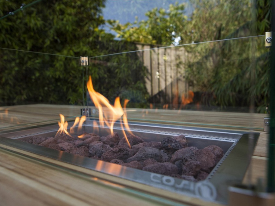 Plynové ohniště COSI- typ čtvercový - nerezová ocel COSI Cosiburner square