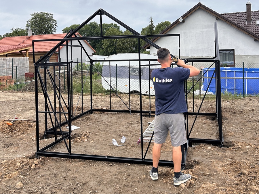 Montáže skleníkov