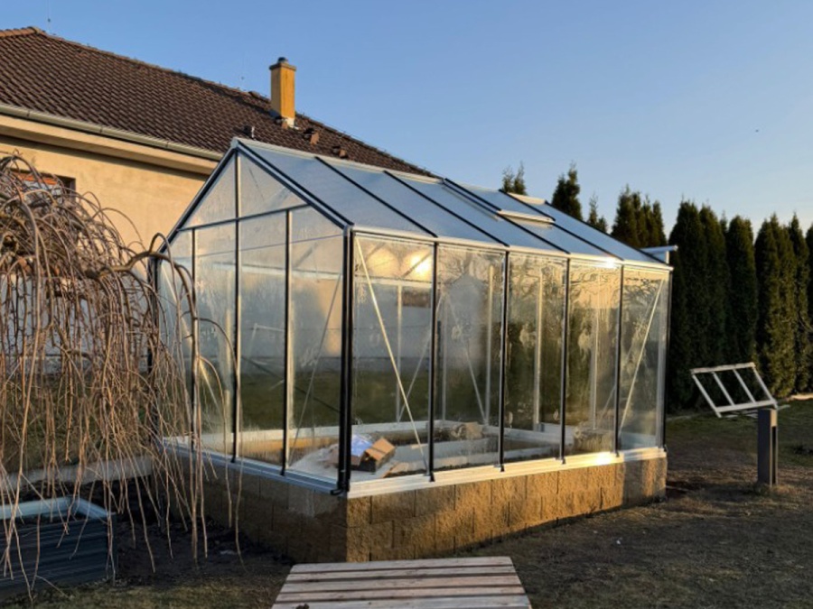 Montáže skleníků