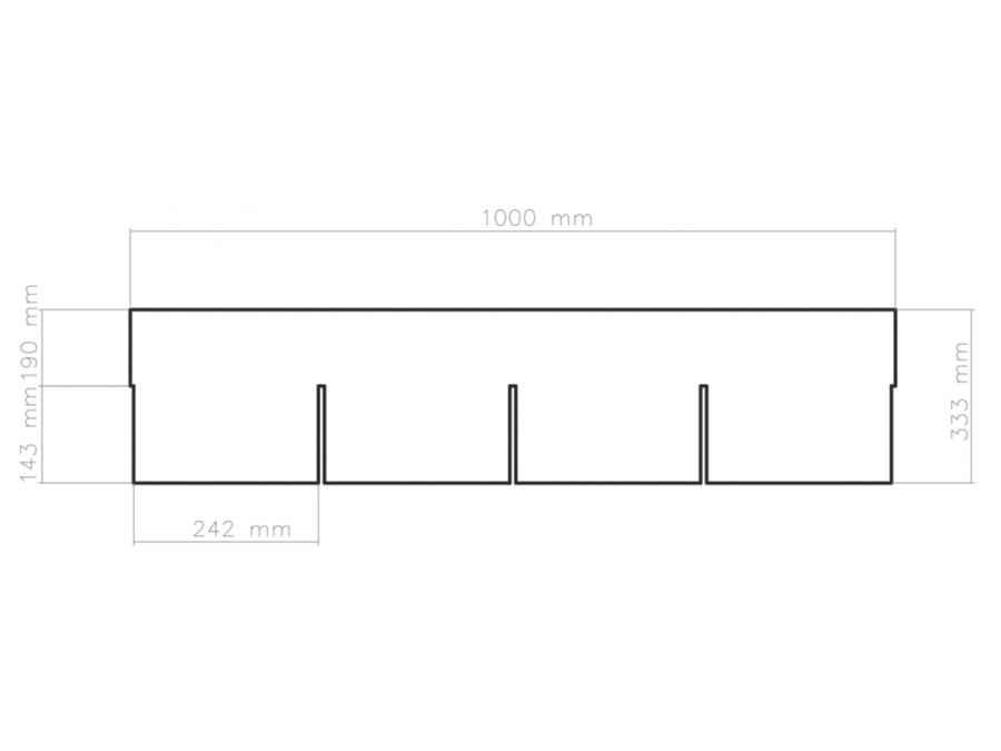 Asfaltový šindel Gutta Guttatec 4TAB