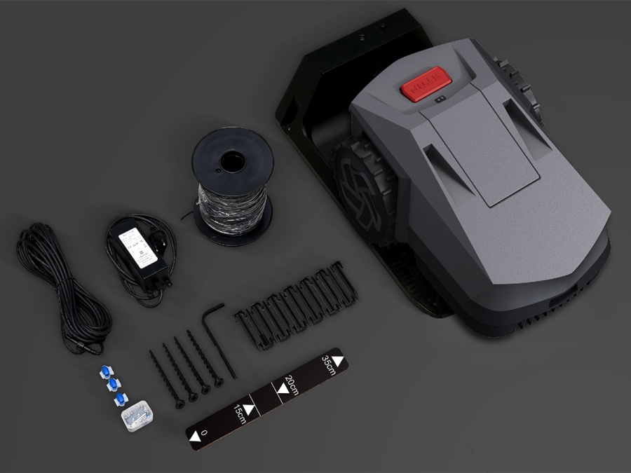 Chytrá robotická sekačka Mr.Grass InverX AI25