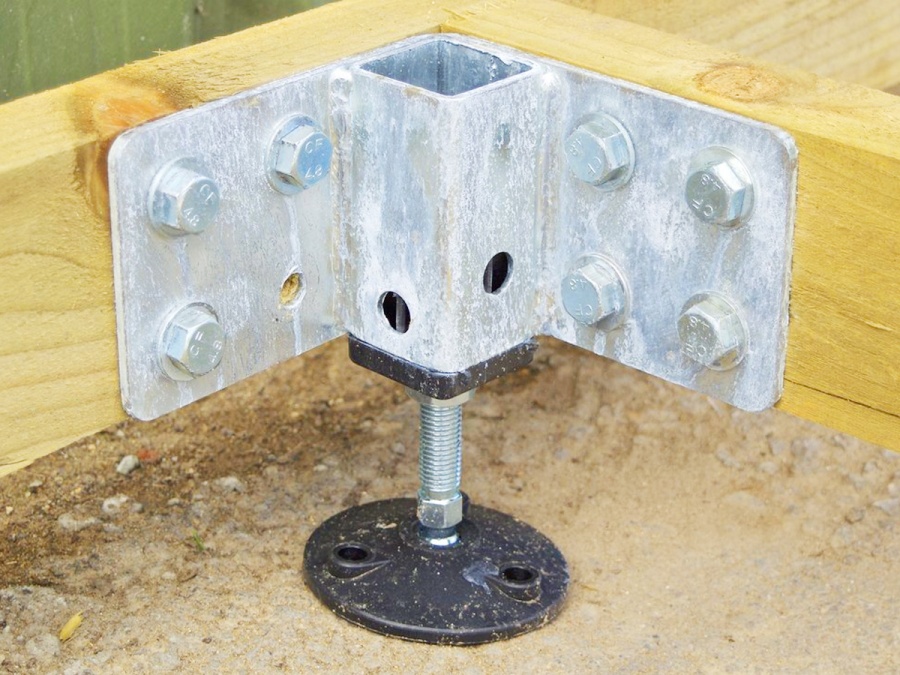 Kotvenie záhradného domčeka