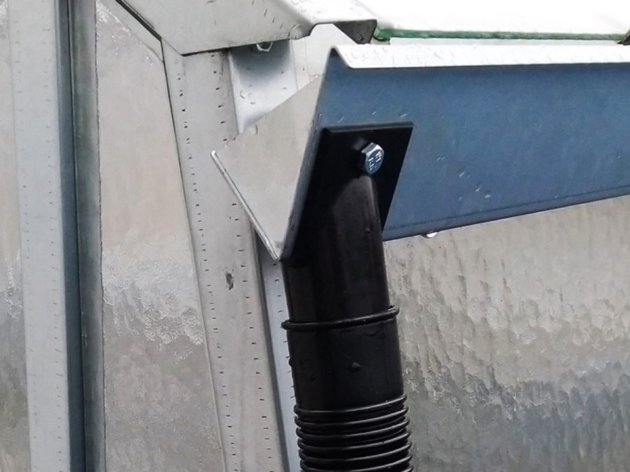 Skleník ke zdi Limes Variant D