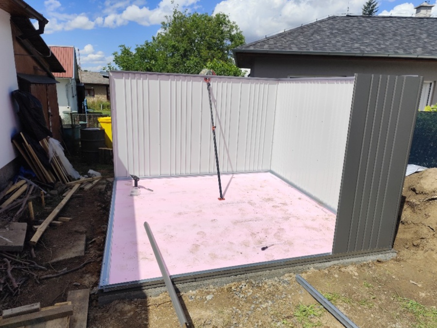 Kerti házikók telepítése