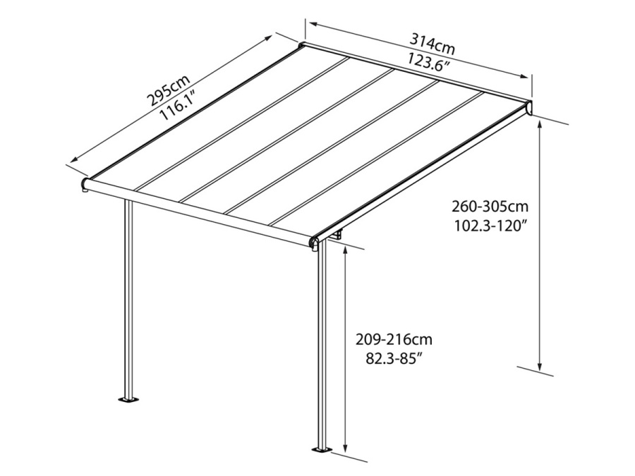 Pergola Palram Capri
