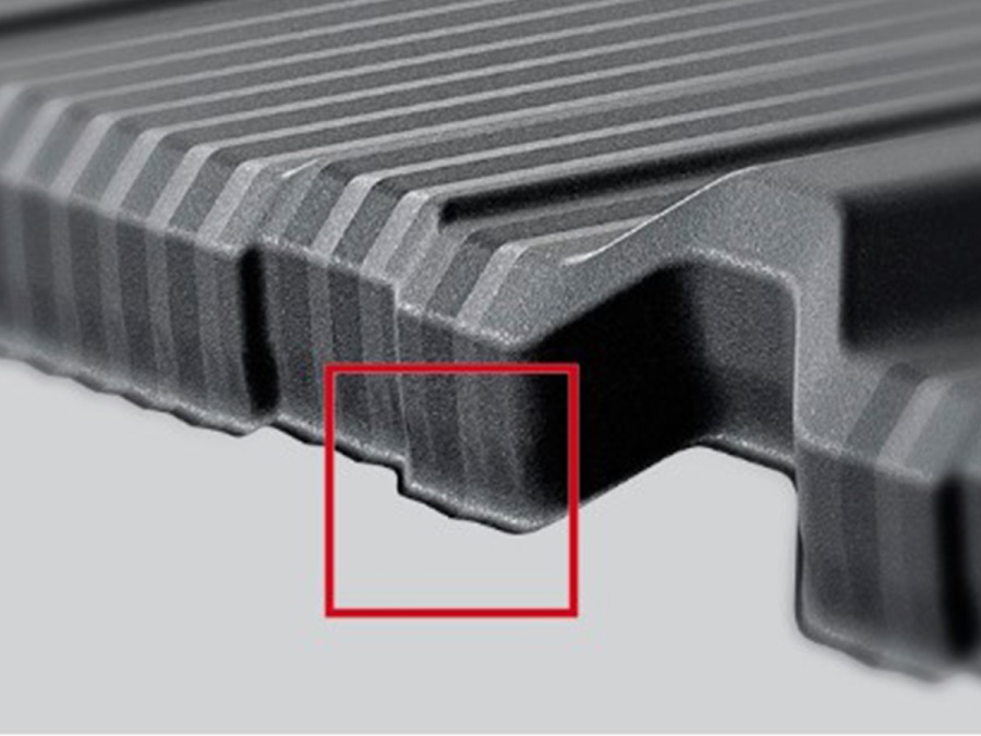 Plechová střešní taška Budmat Como