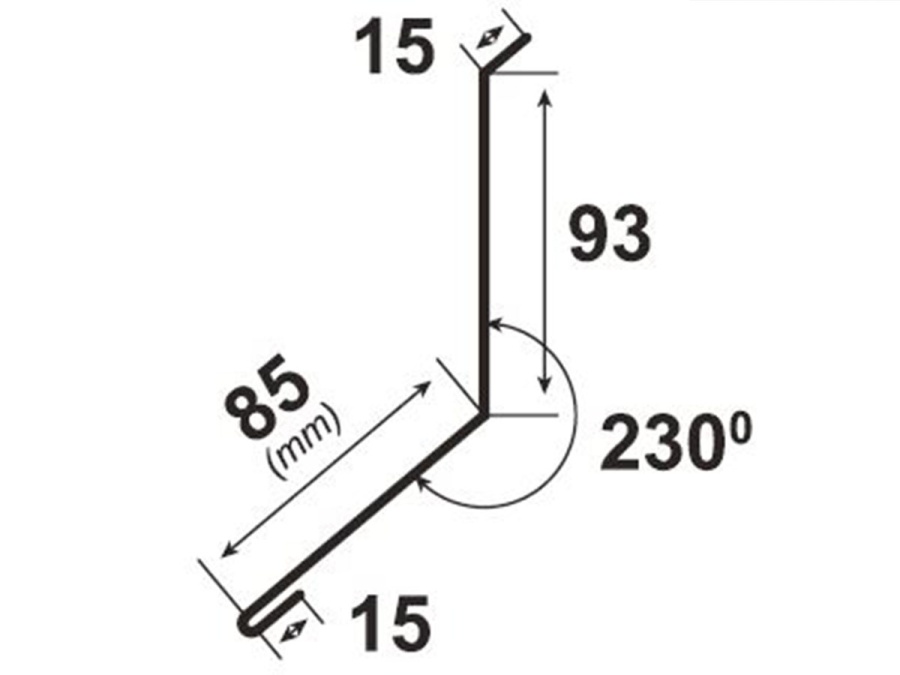 Guttatop Klasik vrchní Gutta Vrchní lemování ke zdi