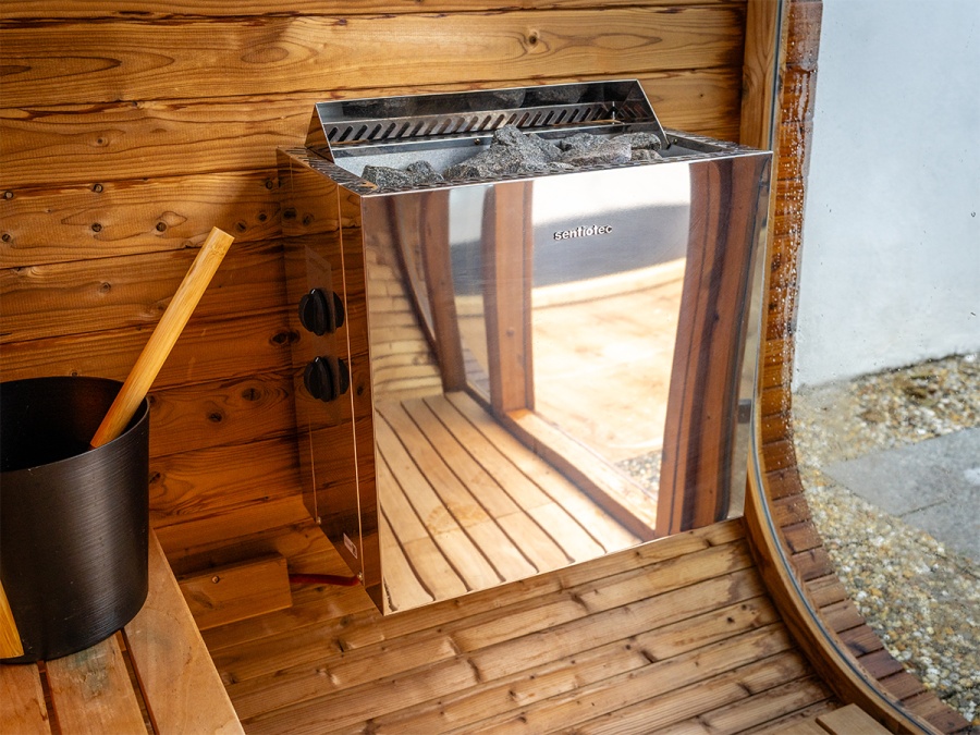 Vonkajšia fínska sauna Bohemit Kubis
