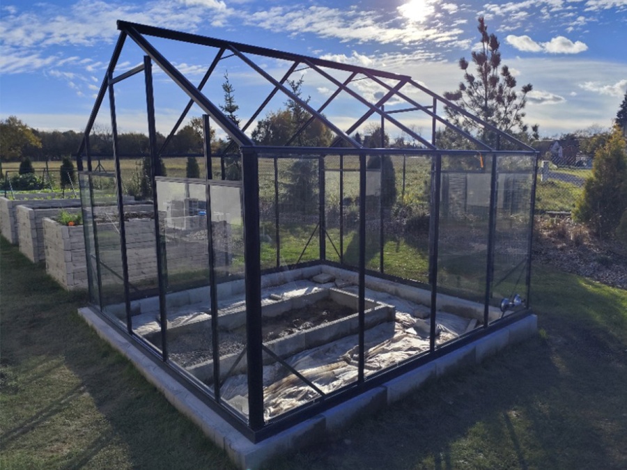 Montáže skleníkov