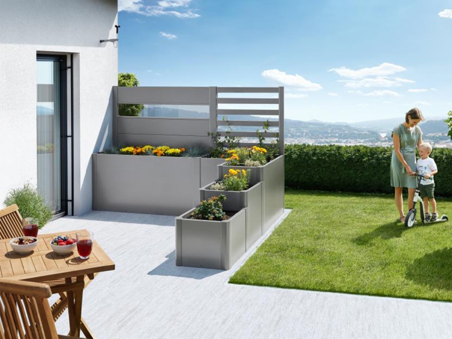 Vyvýšený záhon L Biohort Belvedere