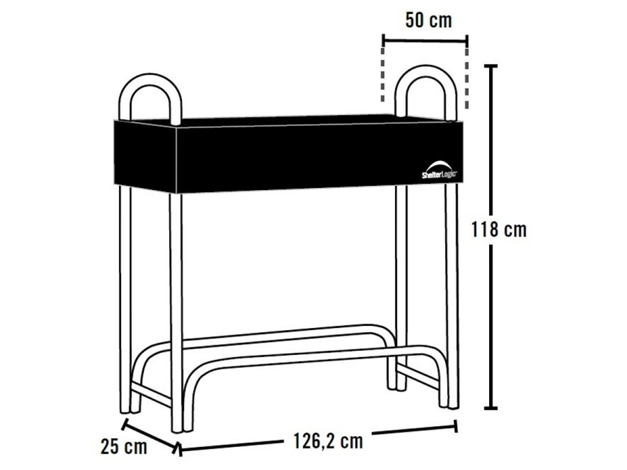 Dřevník ShelterLogic Austin