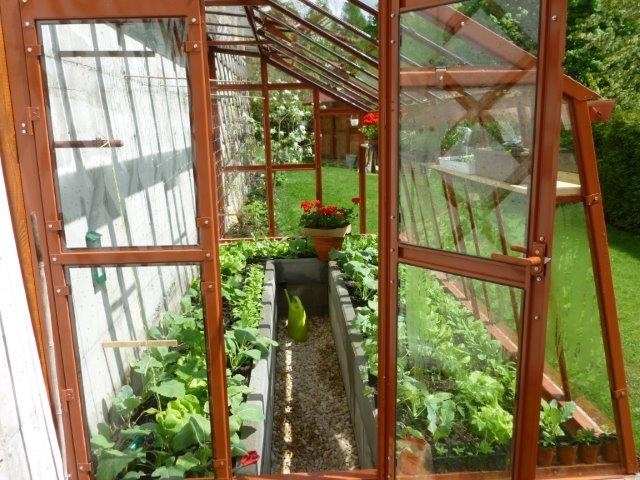 Skleník ke zdi Limes Variant D