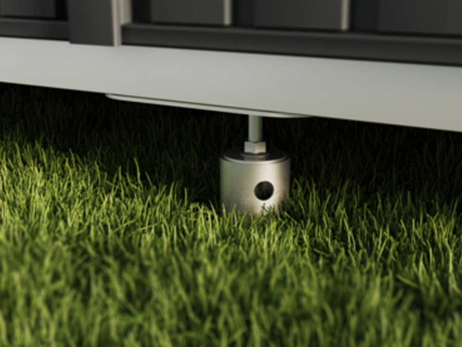 Plechový zahradní domek Hörmann Berry Classic sedlová střecha