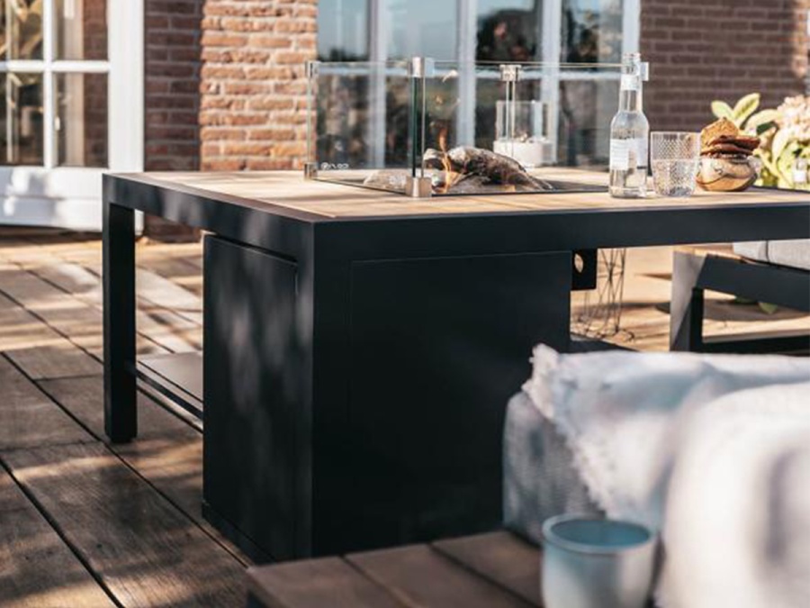 Stôl s plynovým ohniskom COSI Flow