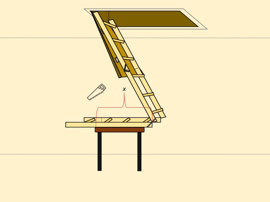 Instalujeme půdní schody: od otvoru k rektifikaci