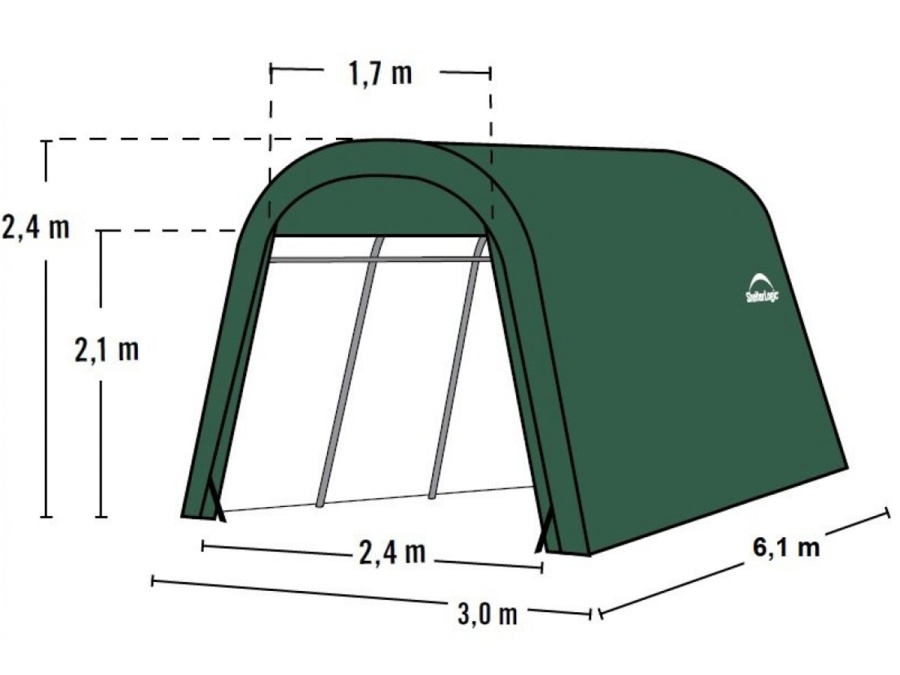 Garáž ShelterLogic Paul