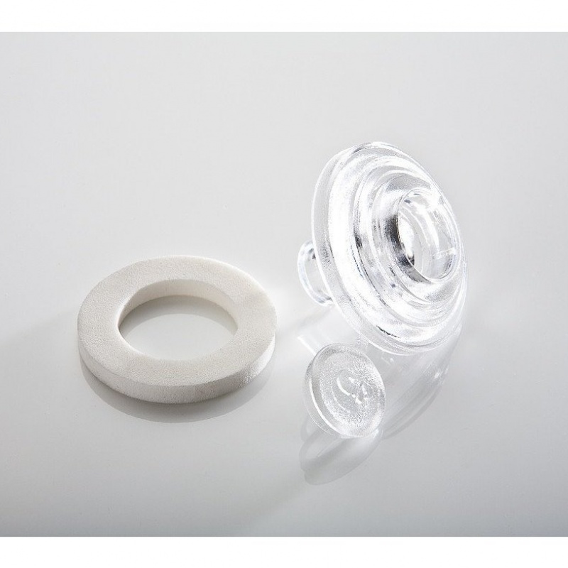 T-plastics Přítlačný terčík polykarbonát 16mm 16 mm