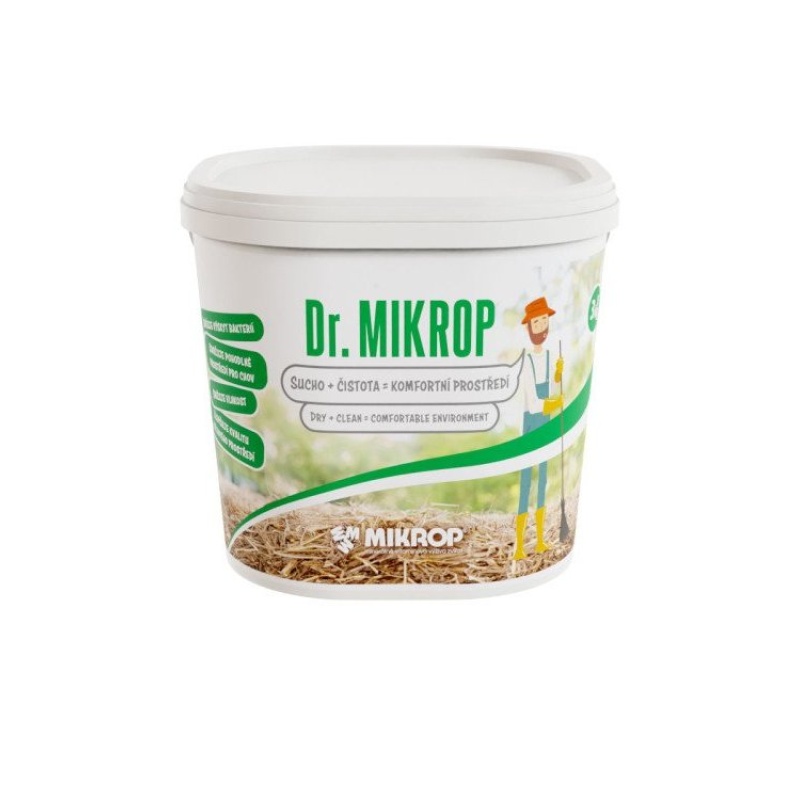 Scobax Pohlcovač vlhkosti do podestýlky Dr. MIKROP 3 kg