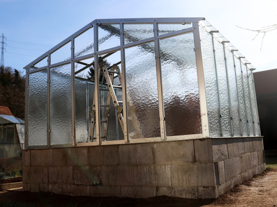 Montáže skleníků