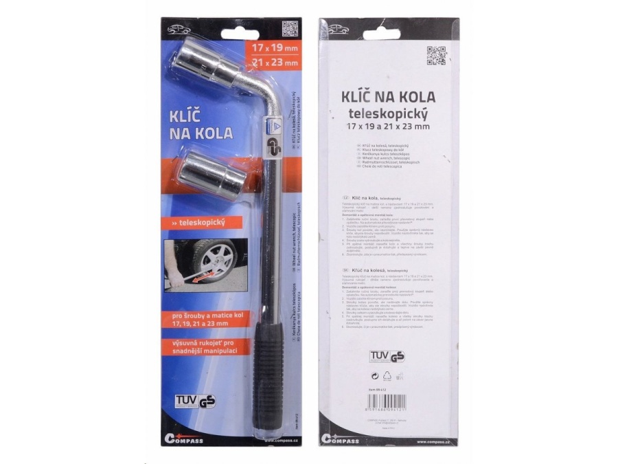 Kľúč Compass Teleskopický 17-19/21-23