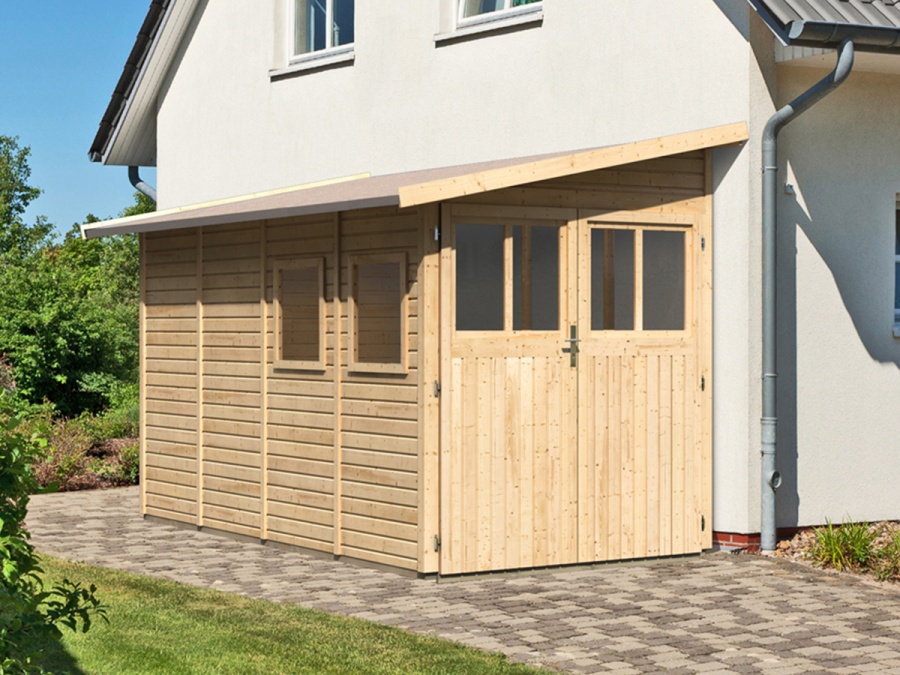 Dřevěný domek Karibu Wandlitz Plus