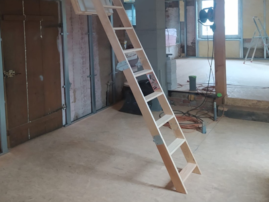 Montáže půdních schodů