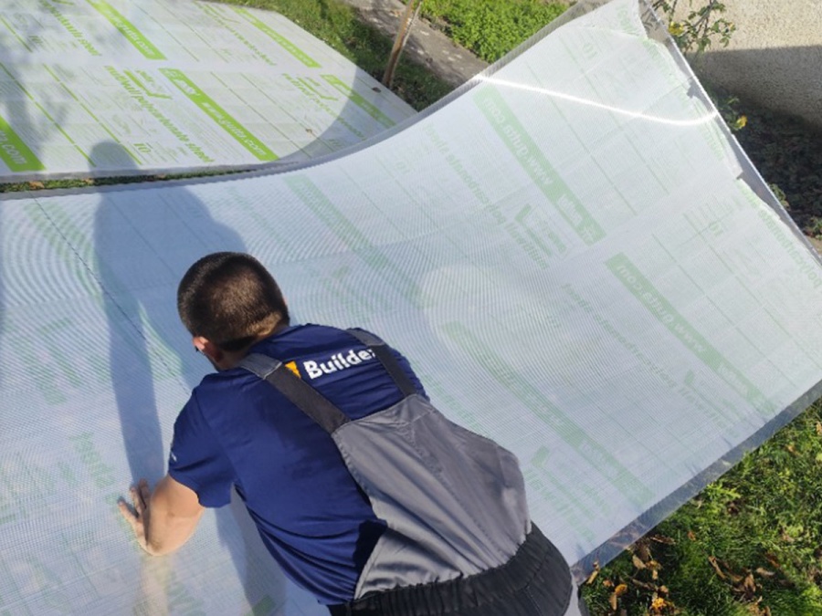 Üvegház összeszerelés