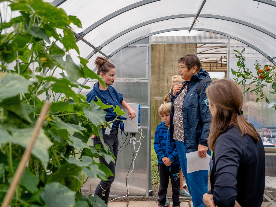 Náš autonomní skleník na hortibotickém dni
