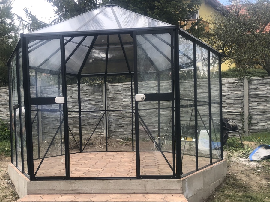 Montáže skleníků