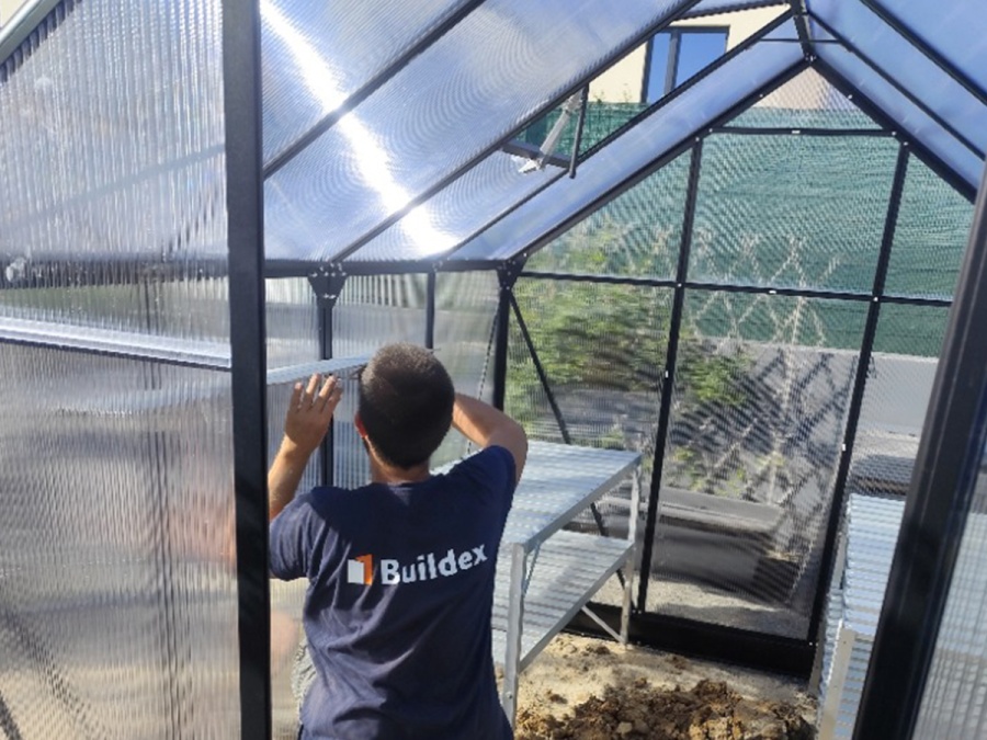 Montáže skleníkov