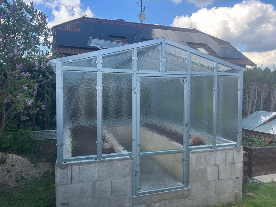 Montáže skleníkov